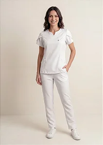 Scrub Feminino Serena - Branco