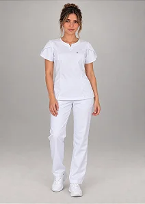 Scrub Feminino Serena - Branco