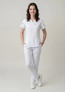 Scrub Feminino Serena - Branco