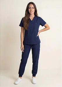Scrub Feminino Valentina - Marinho