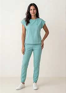 Scrub Feminino Monique - Verde Aruba