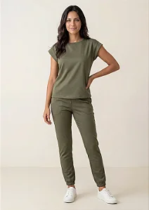 Scrub Feminino Monique - Verde Alcaparra