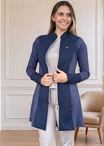 Jaleco Feminino Raglan Laís - Marinho