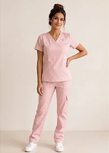 Scrub Feminino Stella - Nude
