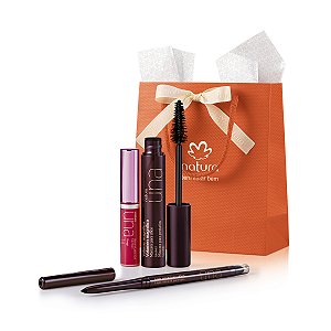 Presente Natura Una look Rouge 8C (3 produtos)