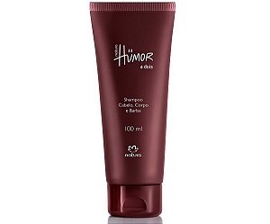 Shampoo Cabelo, Corpo e Barba Humor a Dois Masculino 100 ml