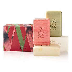 Sabonete em Barra Puro Vegetal Ekos Cremoso