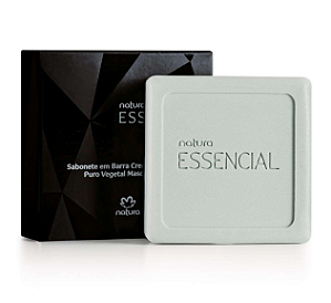 Sabonete Em Barra Puro Vegetal Essencial Exclusivo Masculino