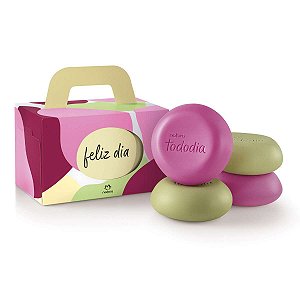 Presente Natura Tododia Sabonetes em Barra Sortidos com 4x90g