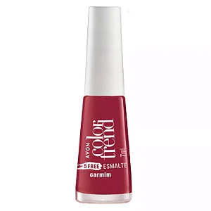 Esmalte Color Trend Ultra Cobertura e Brilho 7 ml - Carmim