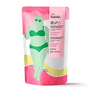 Refil Sorbet Desodorante Nutritivo Tododia Acerola e Hibisco 400 ml
