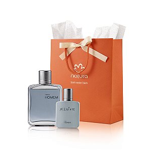Presente Natura Homem 100 ml + Natura Homem Meninos 25 ml (2 produtos)