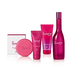 Kit Natura Humor Próprio Sabonete Barra 90g + Creme Hidratante 40g +  Geleia Desodorante 200g + Desodorante Colônia 75 m