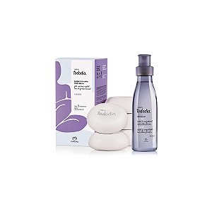 Kit Natura Tododia Algodão Body Splash 200ml + Sabonete em Barra 90g