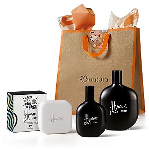 Presente Natura Humor a Rigor com Miniatura