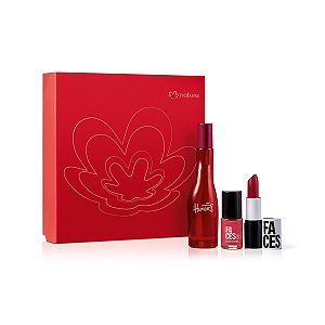 Presente Natura Faces e Meu Primeiro Humor (3 produtos)