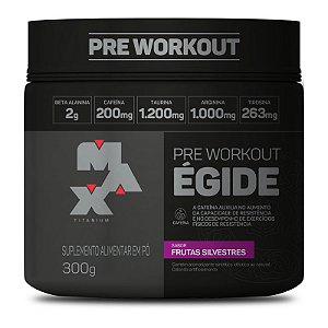 Pré - treino Égide Frutas Silvestres 300gr - Max Titanium
