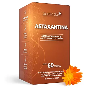 Astaxantina 60 cápsulas - Puravida