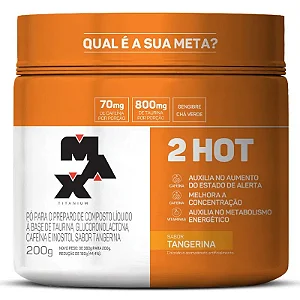 Termogênico em pó 2hot - Max Titanium
