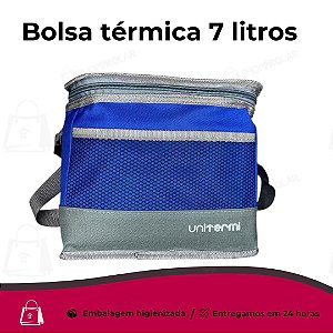 Bolsa Térmica Ice Cooler 07L - Azul