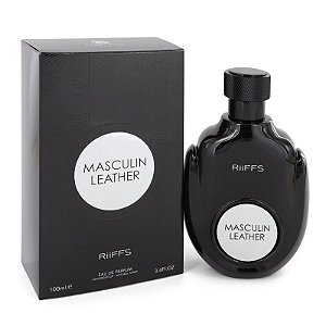 Eau De Parfum Spray Masculino - Riiffs - Masculin Leather - 100 Ml