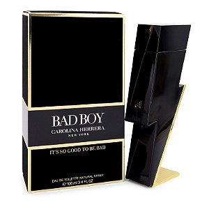 Eau De Toilette Spray Masculino - Carolina Herrera - Bad Boy 100ml