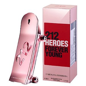 212 Heroes For Her Carolina Herrera Eau de Parfum 80ml