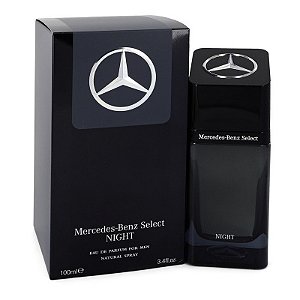 Eau De Parfum Spray Masculino - Mercedes Benz - Mercedes Benz Select Night 100ml