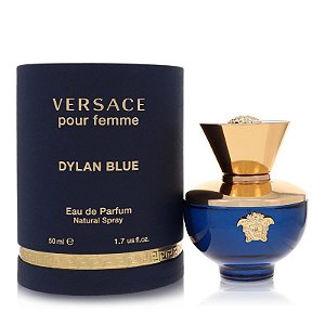 Eau De Parfum Spray Feminino - Versace - Versace Pour Femme Dylan Blue
