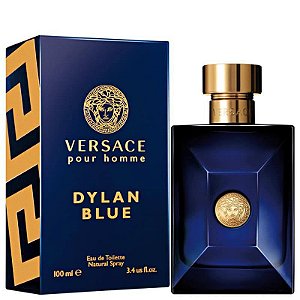 Eau De Toilette Spray Masculino Versace Pour Homme Dylan Blue