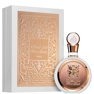 Eau De Parfum Spray - Fakhar Rose - Lattafa - Feminino - 100Ml #Perfumes