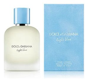 Dolce Gabbana Light Blue New Eau de Toilette Masculino-100 ml