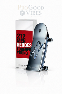 212 Heroes Men Carolina Herrera Masculino 90ml EDP