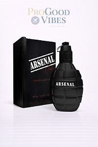 Arsenal Black EDP Masculino 100ml Gilles Cantuel
