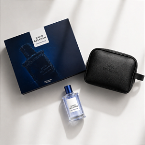 Kit David Beckham Perfume Masculino Classic Blue 50ml + Necessaire