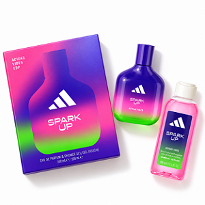 Kit Adidas Vibes Spark Up EDP 100ml + Shower Gel