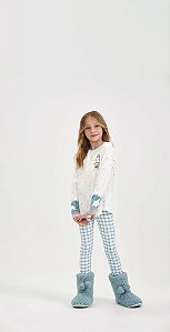 PIJAMA MANGA LONGA COM LEGGING INFANTIL  4