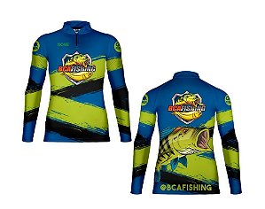 CAMISA DE PESCA MASCULINA C.F BRASIL VERDE TUCUNARE