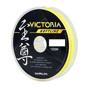 Linha Monofilamento Victoria Soft 0,40mm - Amarelo - 23,3LBs