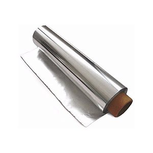 PAPEL ALUMINIO 30CM POR 100METROS