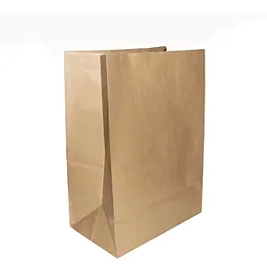 SACO SOS PARDO LISO GG 30X20X36CM C/50 UNIDADES