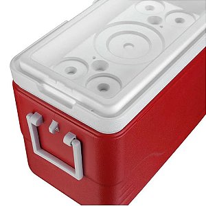 CAIXA TERMICA COOLER COLEMAN 28QT 26,5L VERMELHA