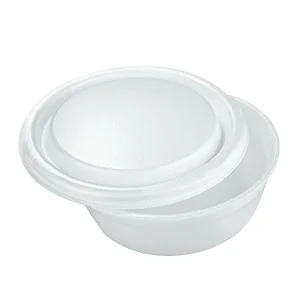 KIT MARMITEX TAMPA E FUNDO ISOPOR 750ML C/ 100 UNIDADES