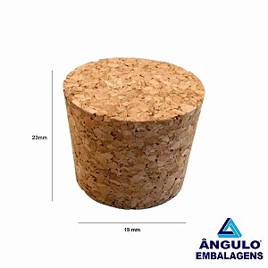 ROLHA LITRO 19x23x19 MM PAC. C/1000 UNIDADES