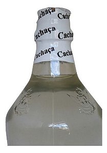LACRE CAPSULA 28X40 BRANCO IMPRESSO CACHAÇA C/1000 UNIDADES