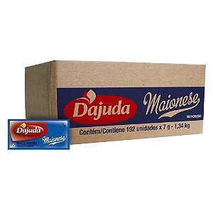 SACHE MAIONESE DAJUDA 7GR CAIXA C/192