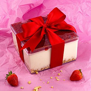 CAKE BOX ACRILICA 14X14X9 1500ML UNIDADE