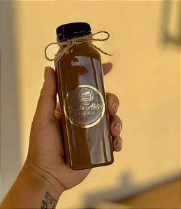 GARRAFA PET 300ML QUADRADA C/10