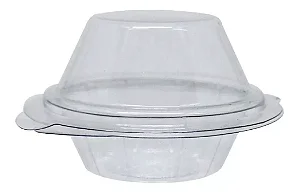 PORTA BRIGADEIRO ACETATO TAMPA ACOPLADA C/50 UNIDADES