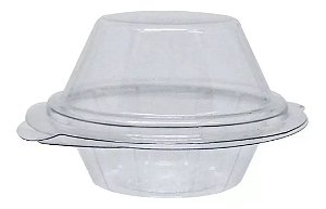 PORTA BRIGADEIRO ACETATO TAMPA ACOPLADA C/50 UNIDADES
